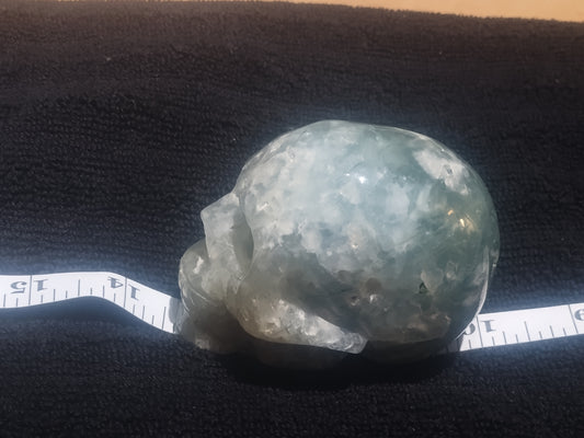 2x3.5" Prehnite Crystal Skull