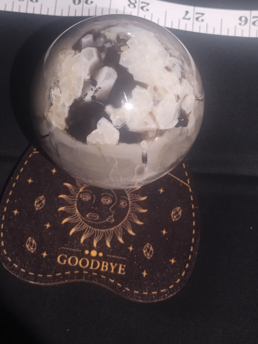 2.5" VOLCANO AGATE SPHERE