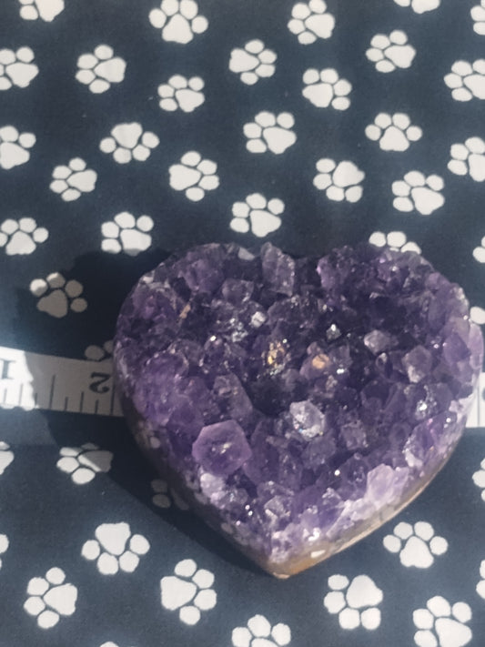 Amethyst Heart