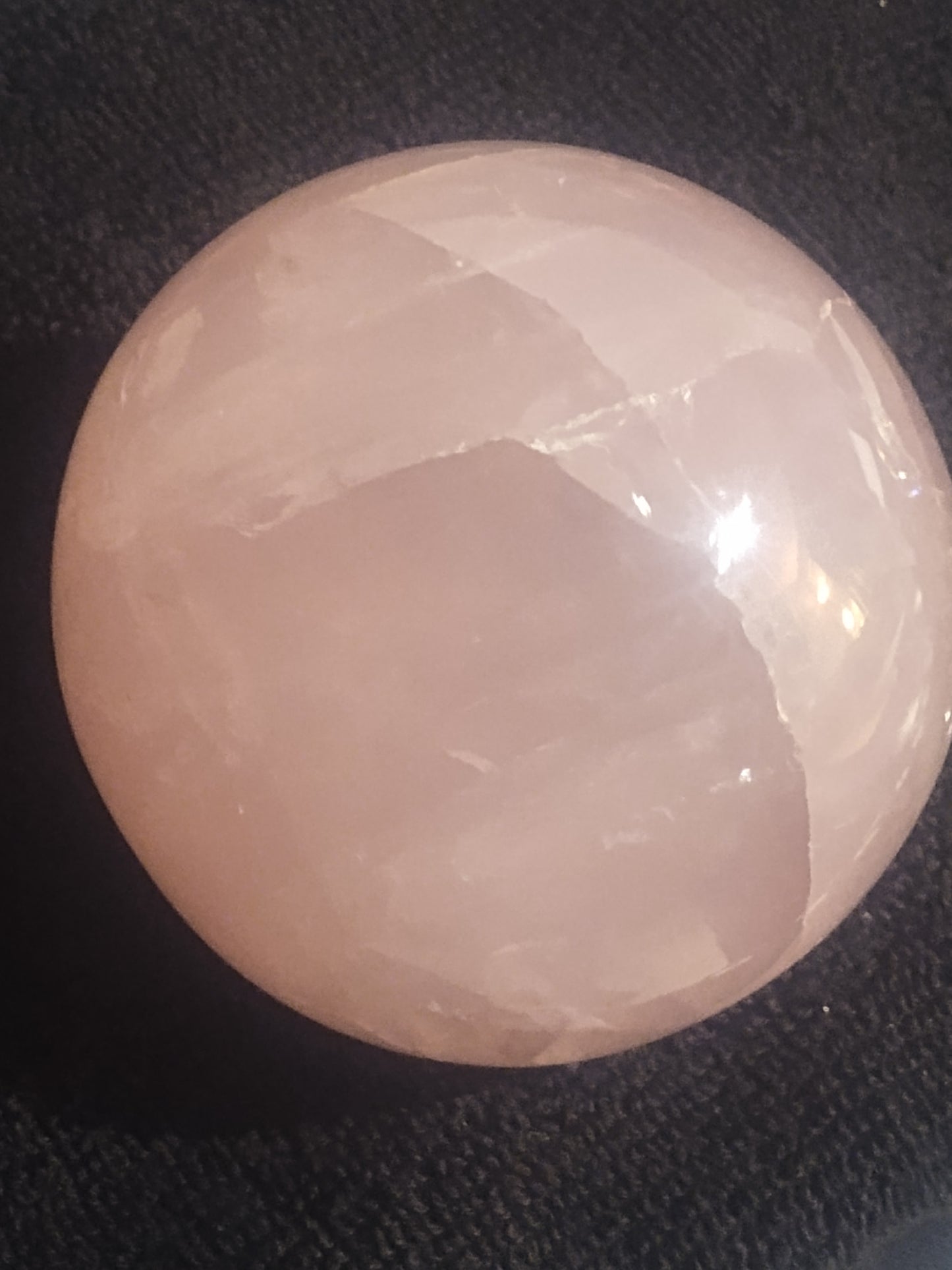 3.5 inch Rose Quartz Sphere