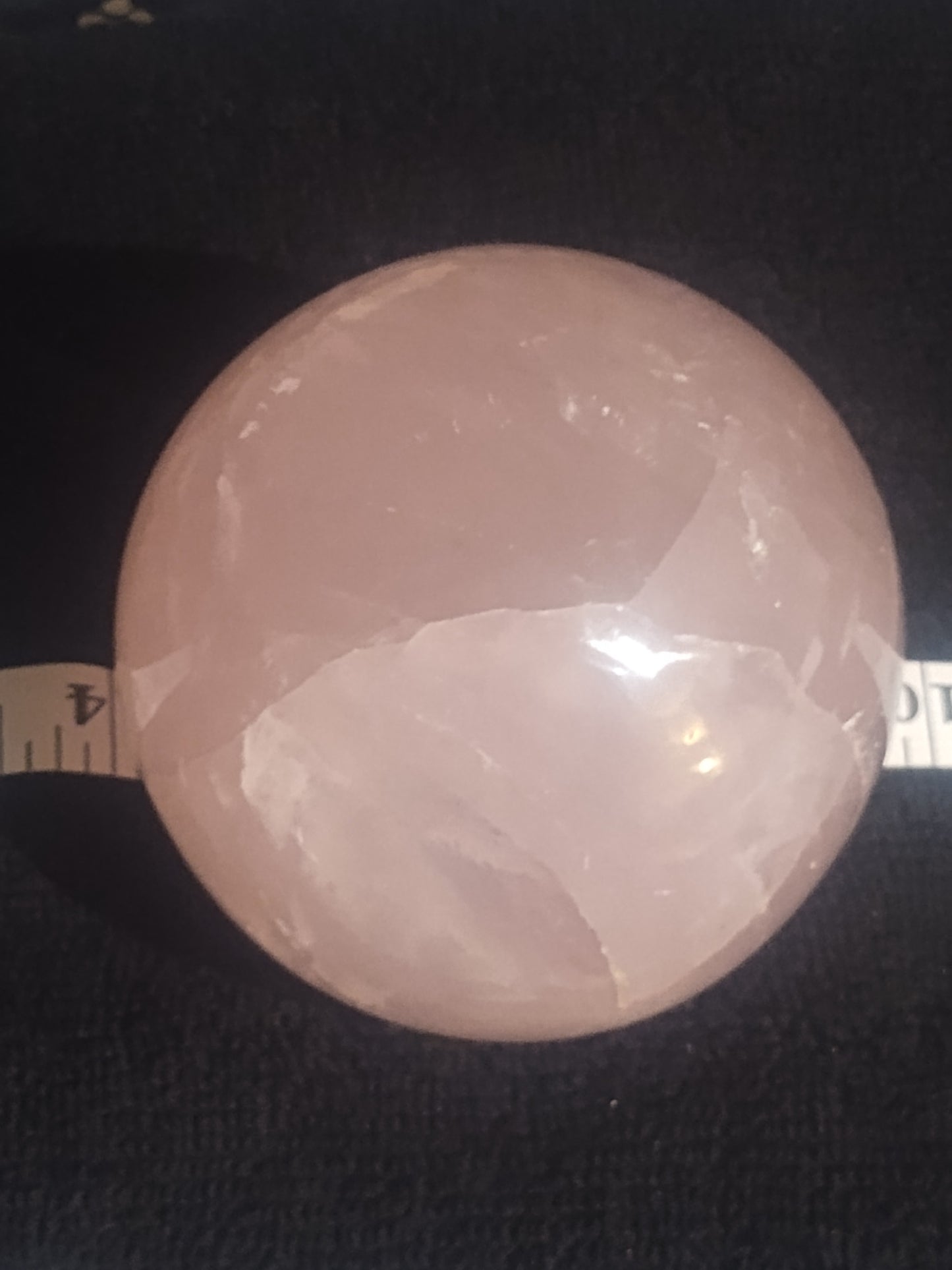 3.5 inch Rose Quartz Sphere