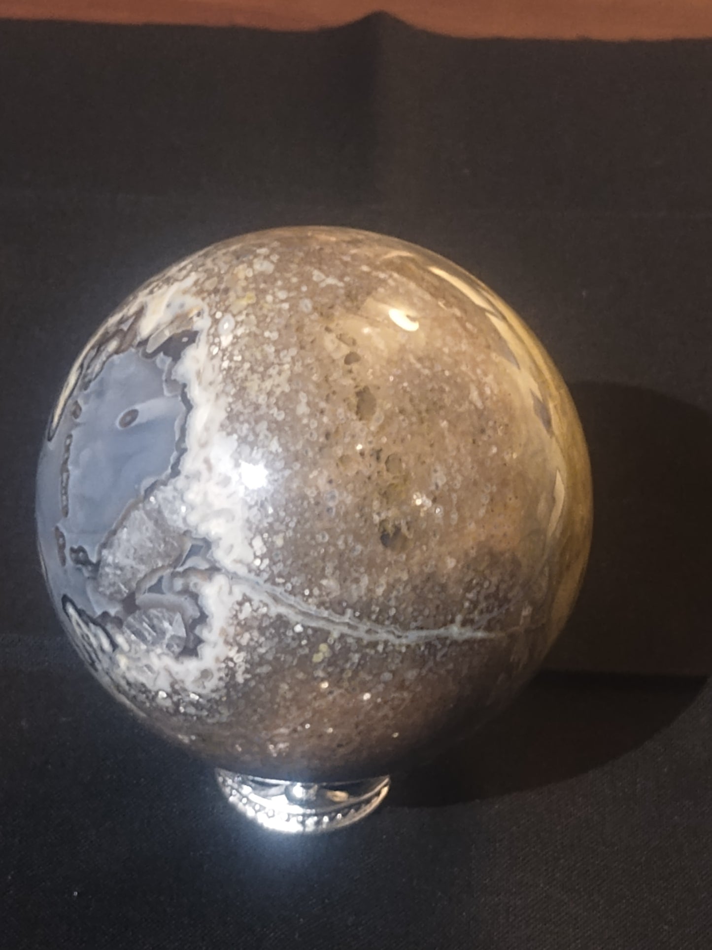 2.5" Volcano Agate Sphere