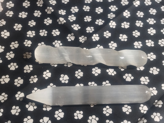 6"Selenite Wands