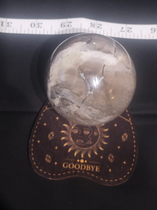 2.5" VOLCANO AGATE SPHERE