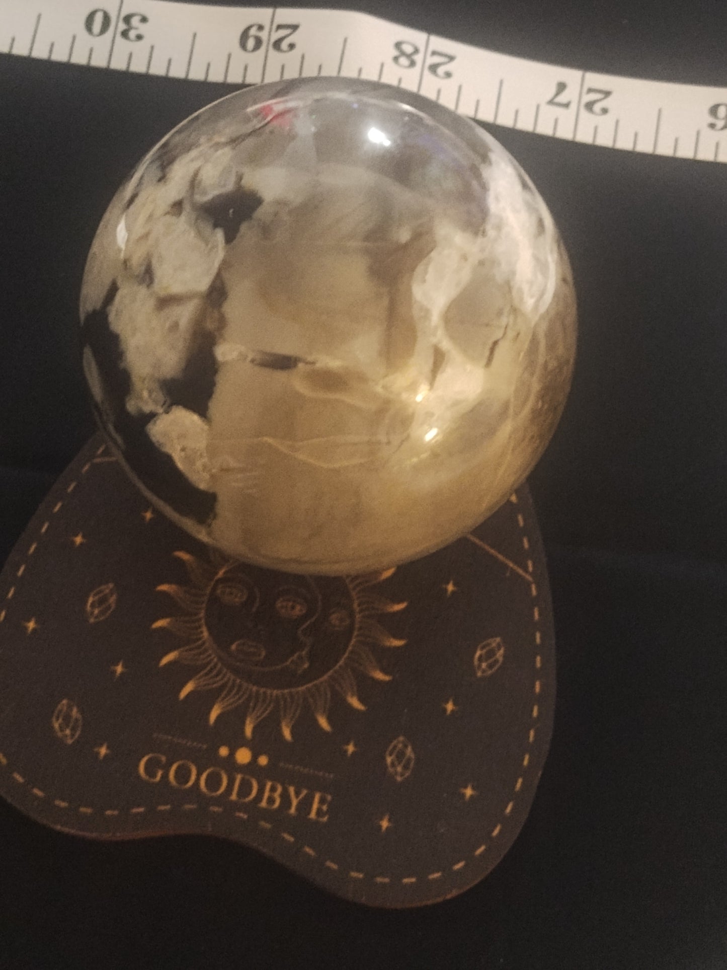 2.5" VOLCANO AGATE SPHERE